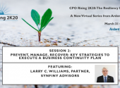 The Resiliency Imperative – Business Continuity Planning (Session 2 Overview)