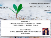 The Resiliency Imperative – The Role of Sustainability in the Post-COVID-19 Supply Chain (Session 9 Overview)