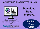 Introducing the AP Metrics that Matter in 2019 (New eBook)