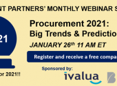 Join Us for Our Annual Procurement BIG Trends and Predictions Webinar (Jan 26)