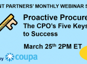 Proactive Procurement: The CPO’s Five Keys to Success