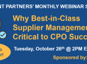 Why Best-in-Class Supplier Management is Critical to CPO Success