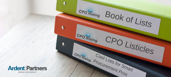 CPO Rising Listicle: Procurement AI in Action, Part 2