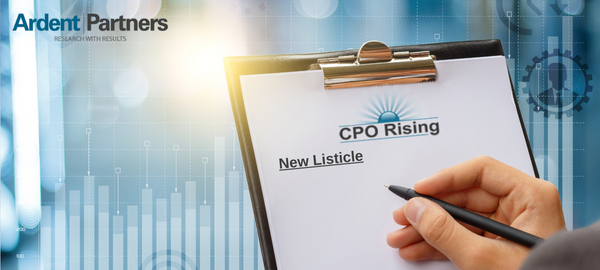 CPO Rising Listicle: Procurement AI in Action, Part 3