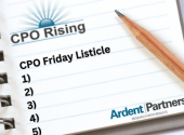 CPO Rising Listicle: Procurement AI in Action, Part 1