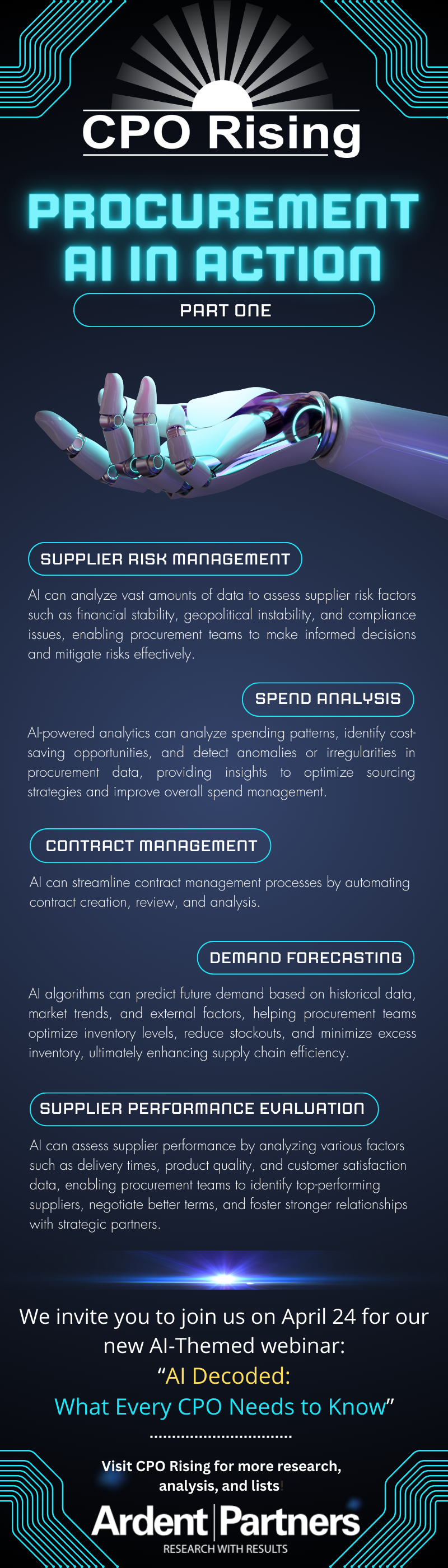 CPO Rising Listicle: Procurement AI in Action, Part 1 - CPO RISING ...