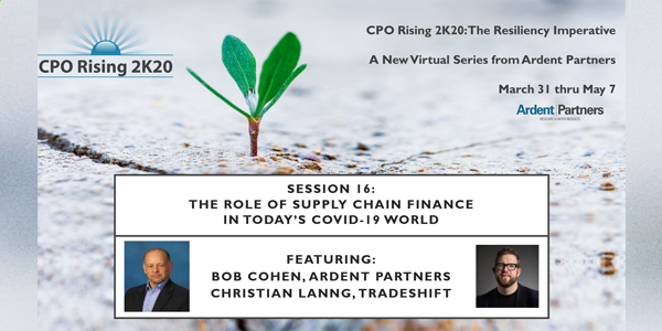 Ardent’s “2K20 Series” – The Role of Supply Chain Finance Session