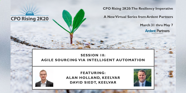 The Resiliency Imperative – Agile Sourcing via Intelligent Automation (Session 18)