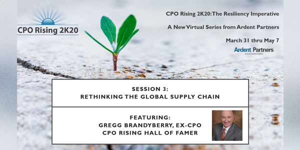 The Resiliency Imperative – A New World (of) Orders: Rethinking The Global Supply Chain (Session 3 Overview)