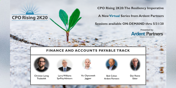 Ardent’s “2K20 Series” – CFO Leadership in the Time of the Coronavirus Session