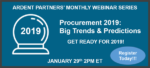 Join Us for Our Annual Procurement BIG Trends and Predictions Webinar (Jan 29)!