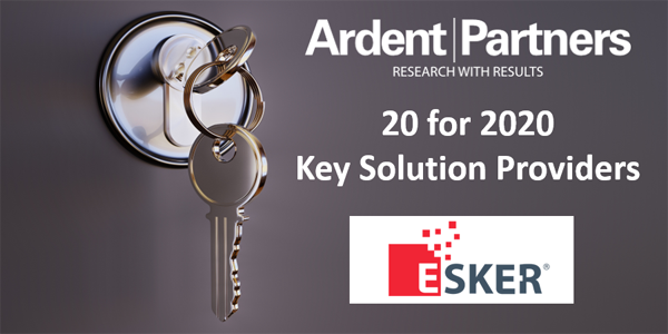 20 for 2020: Key Providers in the 2020s – Esker