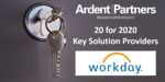 20 for 2020: Key Providers in the 2020s – Workday Strategic Sourcing (fka Scout RFP)