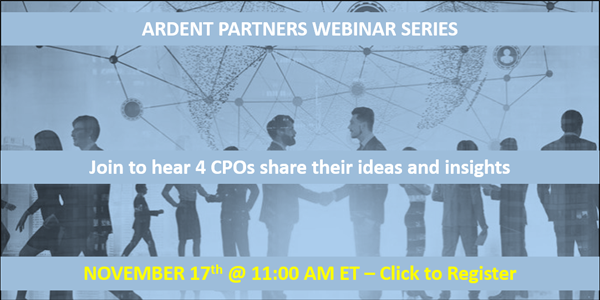 WEBINAR — Four CPOs Discuss 2020, Agility, and their Plans for 2021 and Beyond (11/17)