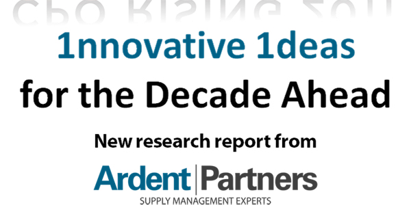 1nnovative 1deas… A New Report from Ardent Partners