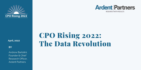 Announcing The CPO Rising 2022: State of Procurement Report