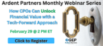 NEW WEBINAR — How CPOs Can Unlock Financial Value with a Tech-Forward Approach