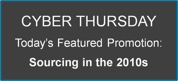 “Cyber Week” @ CPO Rising: Featuring “Sourcing in the 2010s” Report