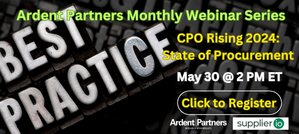 NEW WEBINAR: CPO Rising 2024: State of Procurement