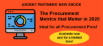 Announcing the Procurement Metrics that Matter eBook Available for a Limited Time Only!