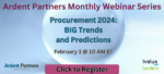 NEW WEBINAR — Procurement 2024: BIG Trends & Predictions