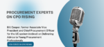 Procurement Experts on CPO Rising – Delivering Advice to Young Procurement Professionals