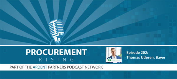 Best of 2021: Procurement Rising Podcast – Thomas Udesen, Bayer and the Sustainable Procurement Pledge