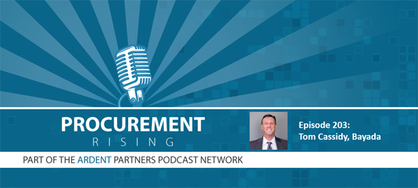 Procurement Rising Podcast – Tom Cassidy, Bayada