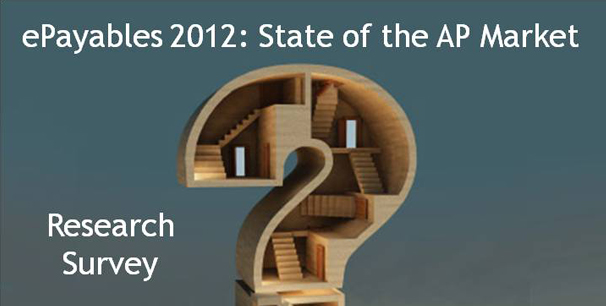 Research Survey: ePayables 2012 – State of the AP Market