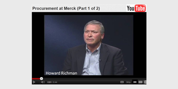 YouTube Hall of Fame – Procurement: Merck