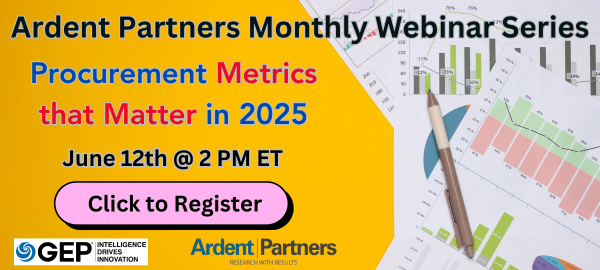 NEW WEBINAR: Procurement Metrics that Matter in 2025