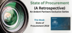 State of Procurement (A Retrospective): Insights from the 2018 Agenda