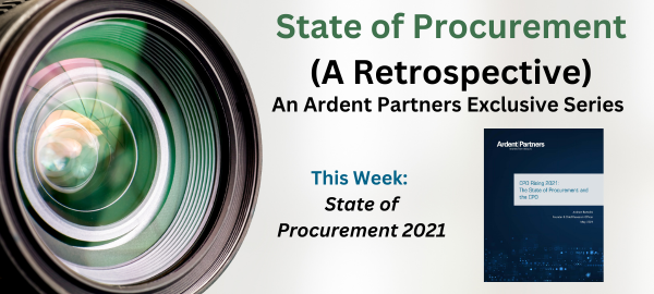 State of Procurement (A Retrospective): Insights from the 2021 Agenda