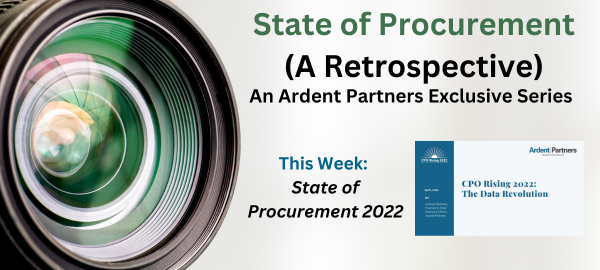 State of Procurement (A Retrospective): Insights from the 2022 Agenda