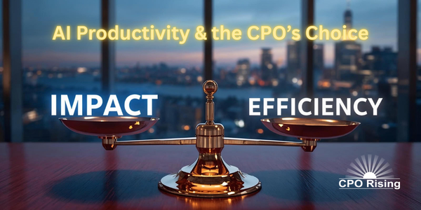 The AI Productivity Dividend: The CPO’s Choice Between Efficiency and Impact