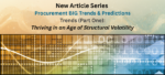 Procurement Trends 2026 (Part One): Thriving in an Age of Structural Volatility