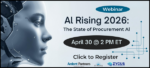 NEW WEBINAR: AI Rising 2026: The State of Procurement AI