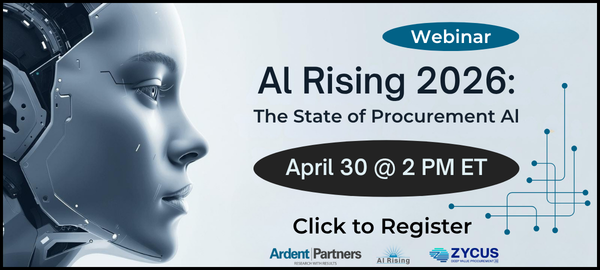 NEW WEBINAR: AI Rising 2026: The State of Procurement AI
