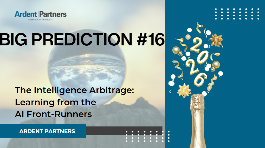 Winning 2026: The CPO 45-Second Briefing – “The Intelligent Arbitrage: Learning from the AI Front-Runners”