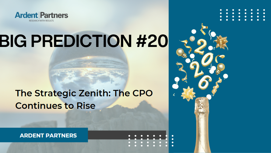Winning 2026: The CPO 45-Second Briefing – “The Strategic Zenith: The CPO Continues to Rise”