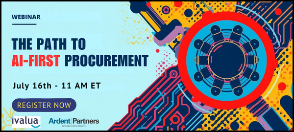 NEW WEBINAR: The Path to AI-First Procurement