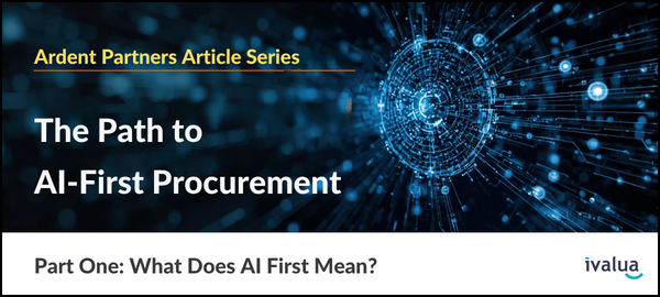 The Path to AI-First Procurement, Pt.1: What Does AI First Mean?